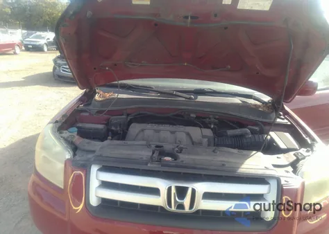 2006 Honda Pilot Ex-L from USA, damaged, VIN 5FNYF18506B004681